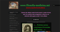 Desktop Screenshot of filosofia-medicina.net